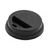 TAPA VASO 8 OZ NEGRO X 100 U