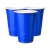VASO PLASTICO AZUL AMERICANO 400 ML X 25 UN