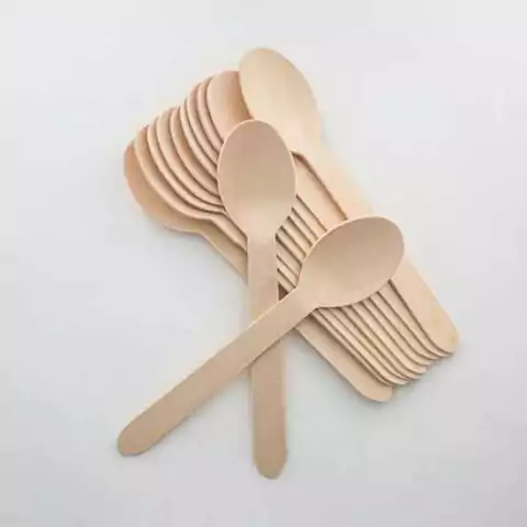 CUCHARITAS DE BAMBÙ X 25 UNIDADES