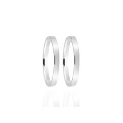 Alianças Quadrada Lisa 2mm - comprar online