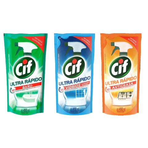 CIF LIMPIA VIDRIOS 450ML