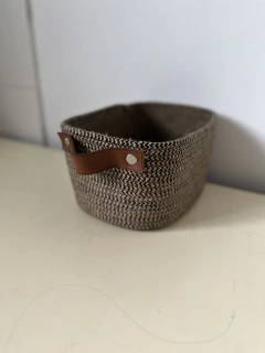 Cesta Organizadora Pipa 28x22x14 de alto - Romana Deco