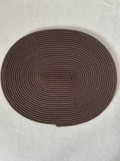 Platos de sitio OVALADOS algodón varios colores x unidad - Romana Deco