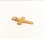 Colgante Dije Cruz Oro 18k Arena y pulida 0,7gr - comprar online