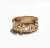 Anillo de Oro 18k Macizo con nombre calado. TF3