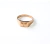 Anillo sello macizo de oro 18k. Chico Oval, Rect, redondo o cuadrado. Grabado. TF3 - comprar online