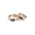 Par De Alianzas Plata 925 Cinta 6mm. Grabado exterior Personalizado. TF3 - comprar online