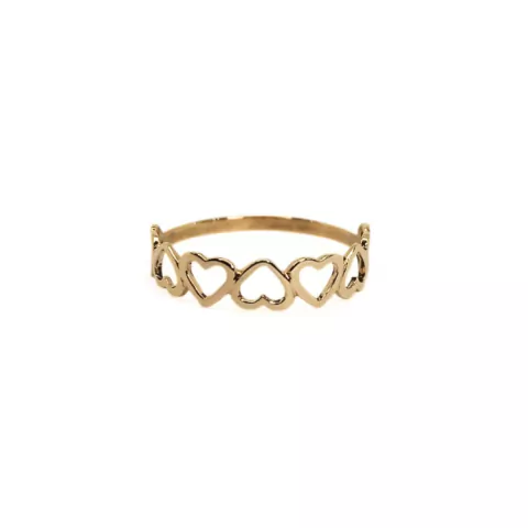 Anillo hilo fino Oro 18k calado: Corazones, Infinito, Circulo, letra. Varios modelos