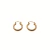 Par De Aros Argolla Cierre Italiano 18mm Oro 18k - Joyerías Glow ing ® Desde 1999. Rosario. | Joyas y Relojes