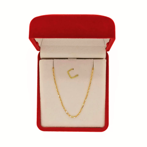 Cadena Collar Forcet Oro 18k 45cm Clásica Gargantilla