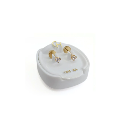 Abridores Ch Tic Laminado 18k Grifa Cubic Blanco Ch781