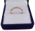 Anillo cintillo Oro 18k con 5 cubics blancos - comprar online
