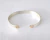 Pulsera Esclava Plata 925 Letra Y Corazón Oro 18 6mm - tienda online