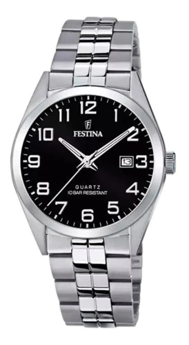 Reloj Festina Hombre Acero F20437.4 Classics Calendario