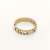 Anillo Macizo Oro 18k Con Nombres Calados 3,5mm. TF2 - comprar online