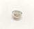 Par Alianzas Plata 925 Con Cruz De Oro 18 A Relieve TF3