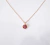 Conjunto dije Frutilla 0,8gr Y Cadena Oro 18k - comprar online