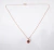 Conjunto dije Frutilla 0,8gr Y Cadena Oro 18k en internet
