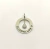 Colgante Argolla Rusa encapsulada Plata 925 Joyas Leche Materna 23mm