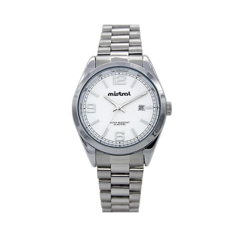 Reloj Mistral Hombre Gmi-1070-07 Acero Clásico Plateado