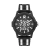 Reloj Guess Hombre Gw0428g1 Silicona Negro Eco-friendly