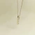 Conjunto Plata 925 Cadena Y Dije nombres / coordenadas Personalizado pendulo - tienda online