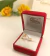Anillo Pinza Oro 18k con letra calada y corazón de leche materna - comprar online