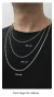 Cadena Plata 925 Forcet FD060X60cms - tienda online