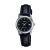 Reloj Mujer Casio Ltp-v002l-1a Cuero Negro