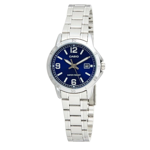 Reloj Casio Mujer Ltp-v004d-2budf Acero Calendario