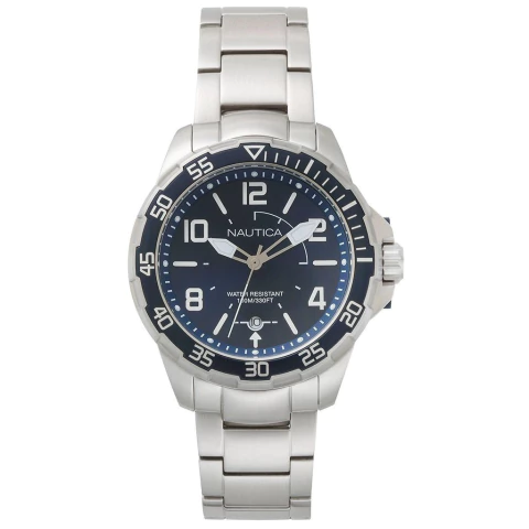 Reloj Nautica Hombre Napplh004 Pilot House Acero Wr 100m - comprar online
