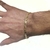 Pulsera Oro 18k Juliana Hueca 5mm Hombre 21cm Clásica en internet