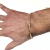 Pulsera Oro 18k Paris Hueca 4mm Hombre 21cm Clásica en internet