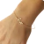 Pulsera Oro 18k con dije "Love" calado Mujer - comprar online