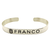 Pulsera Pinza Plata 925 Maciza 7mm Escudo Grabado Y Nombre en internet