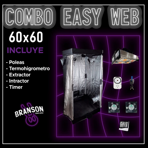 Combo Cultivo Indoor 60x60 Easy Web - comprar online