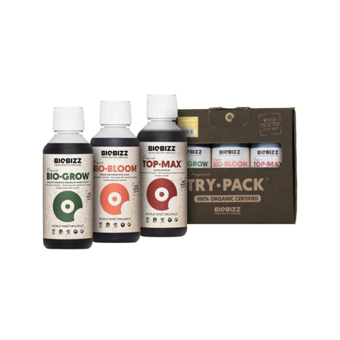 Trypack Indoor 250ml Grow + Bloom + Top Max