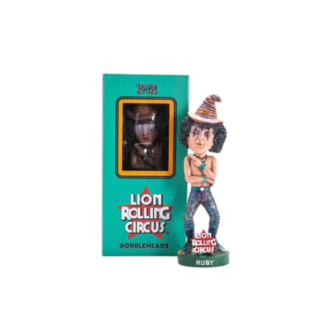 Muñeco Bobble Head Lion Rolling Circus - Ruby