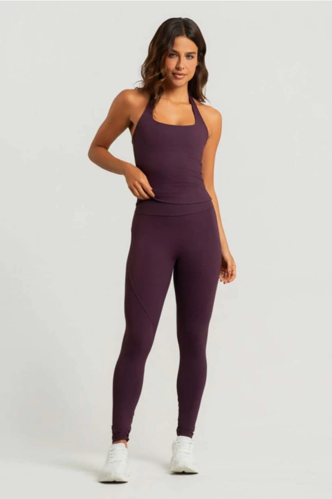 Calza larga deportiva con bolsillo invisible