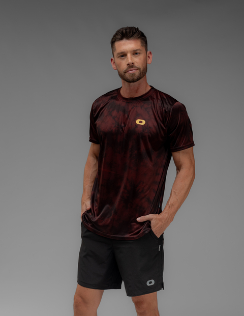Remera deportiva cayon borravino batik - comprar online