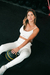 Calza larga deportiva snails white en internet