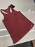 Musculosa deportiva amparo vino - Atenea Store