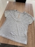 Remera deportiva cream grey