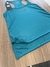 Musculosa deportiva slide verde esmeralda - tienda online
