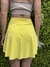 Pollera deportiva liso con recorte ama - comprar online