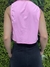 Musculosa deportiva cropped running pink - Atenea Store