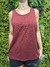 Musculosa deportiva amparo vino - comprar online