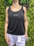 Musculosa deportiva slide negro - comprar online