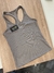 Musculosa deportiva cube beige - Atenea Store