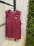 Musculosa deportiva leef bordo
